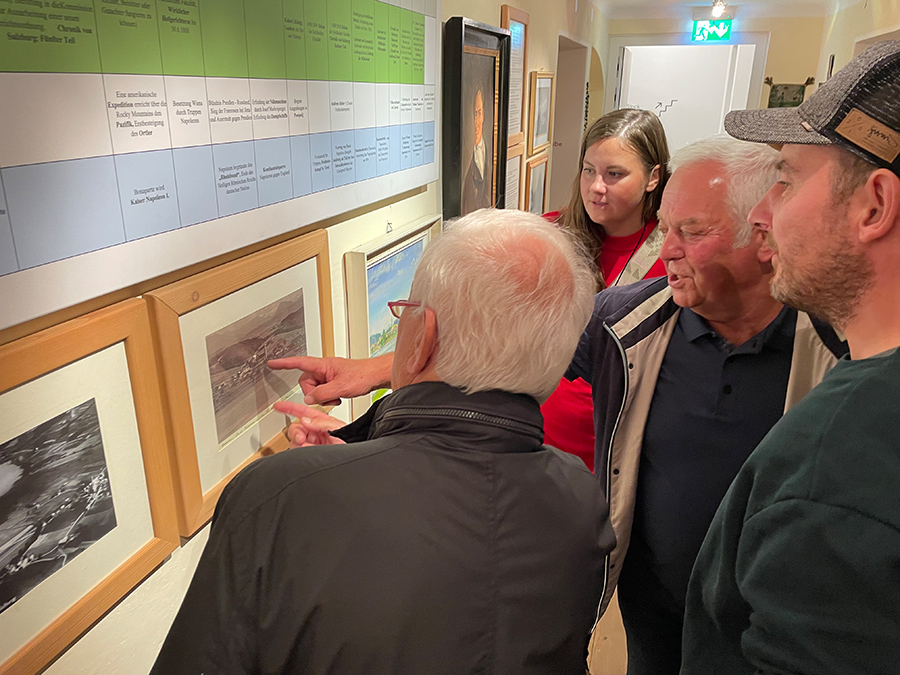 Die Pranger Schützen zu Gast im Museum im Einlegerhaus